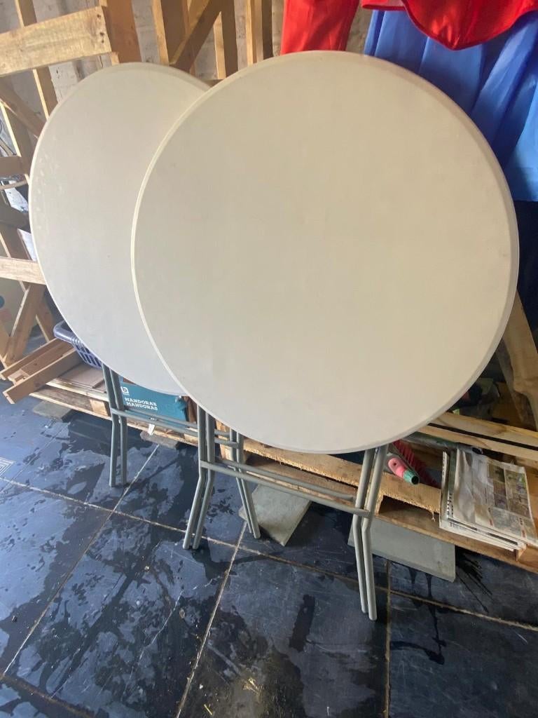 Party tafels incl hoezen, Ophalen, Gebruikt