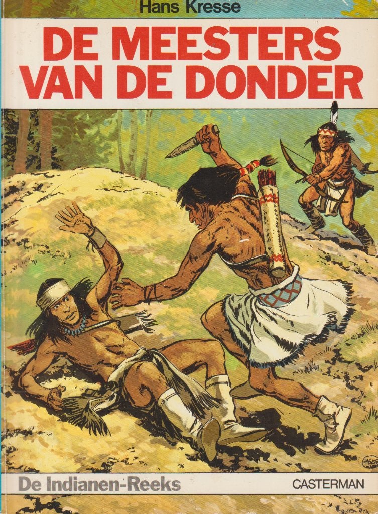 Negen strips - Indianenreeks - Nrs. 1 tot en met 9., Enlèvement ou Envoi