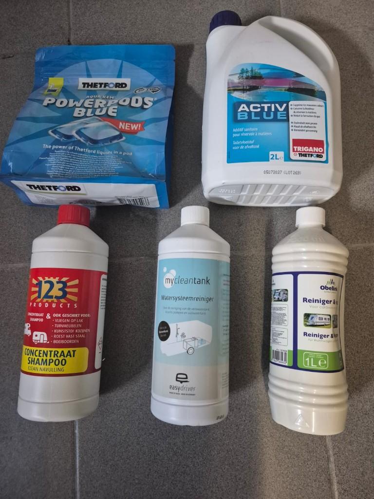 Reinigingspakket – Nieuw & ongeopend – 5 stuks – €25, Ophalen, Nieuw