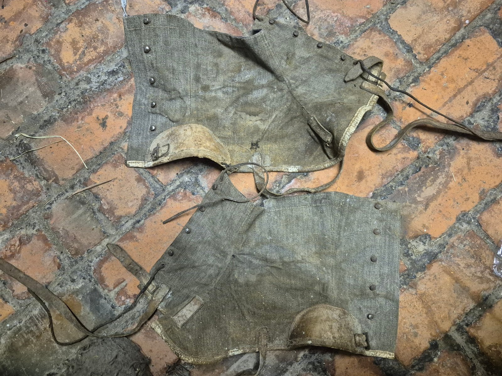 ww2 Duitse gamaschen, Ophalen of Verzenden