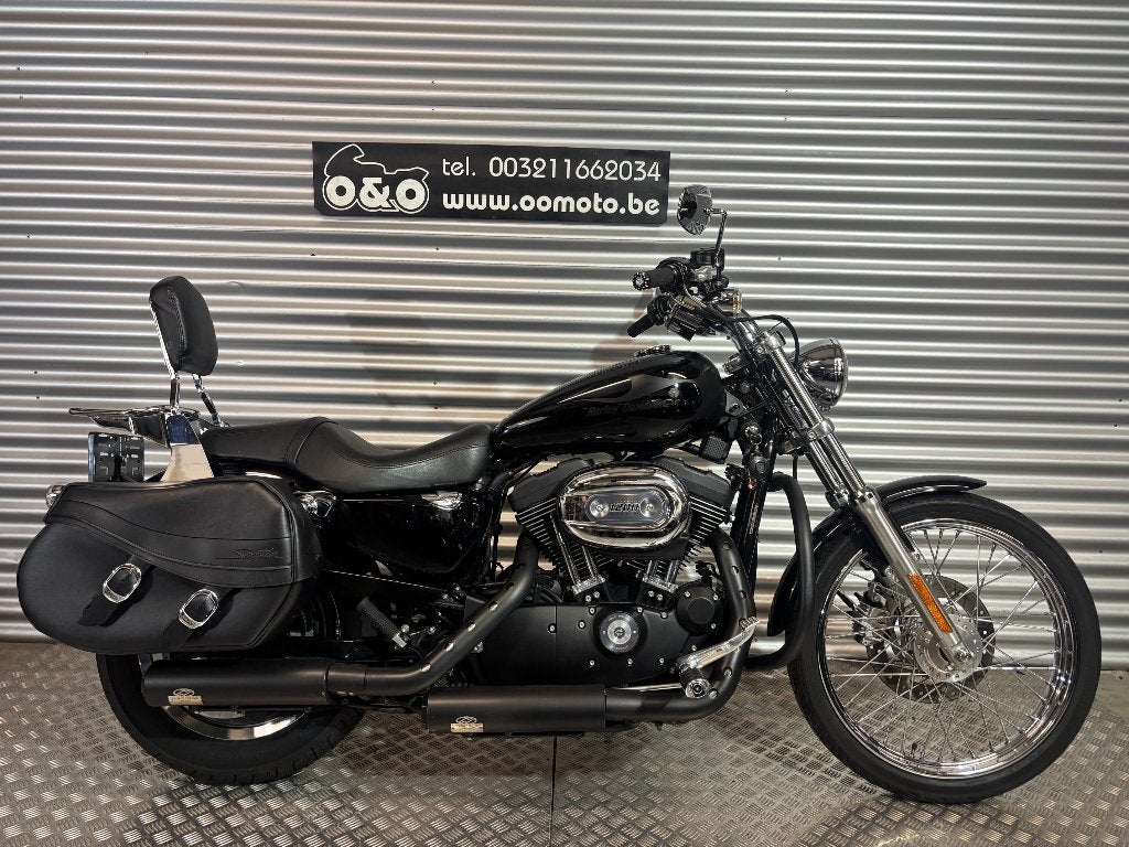 H-D XL1200 Sportster Custom + Garantie + GRATIS onderhoud!, Motoren, Motoren | Harley-Davidson, 2 cilinders, Occasion, Bedrijf