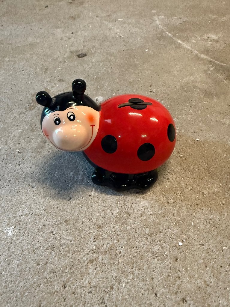 Tirelire coccinelle, Enlèvement ou Envoi, Neuf, Animal