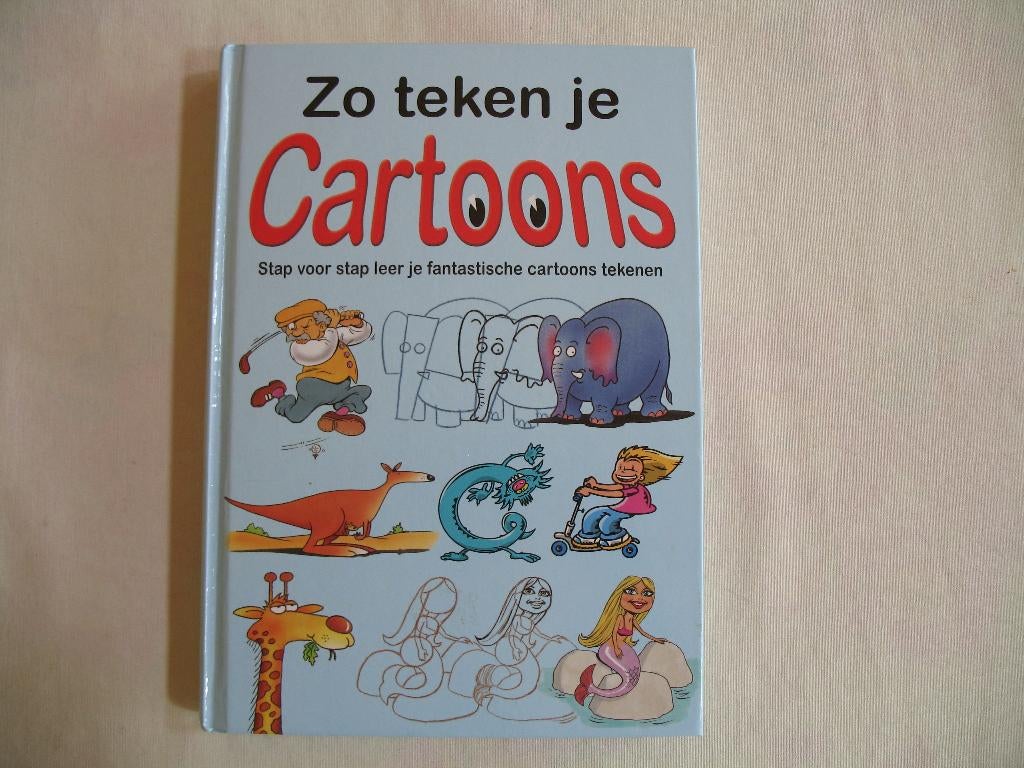Zo Teken je Cartoons, stap voor stap, Ophalen of Verzenden