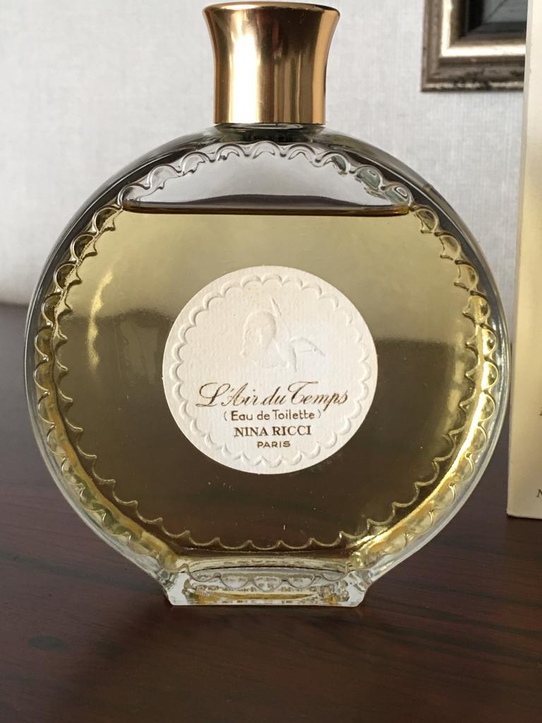 Eau de toilette “L’air du temps”, Nina Ricci, vintage, Verzamelen, Ophalen of Verzenden