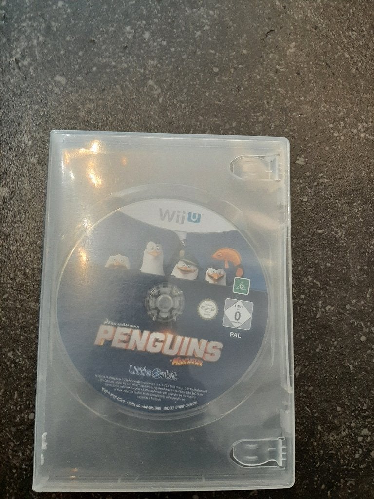 WiiU spel Penguins of Madagascar, Consoles de jeu & Jeux vidéo, Comme neuf, Enlèvement, À partir de 3 ans, 3 joueurs ou plus