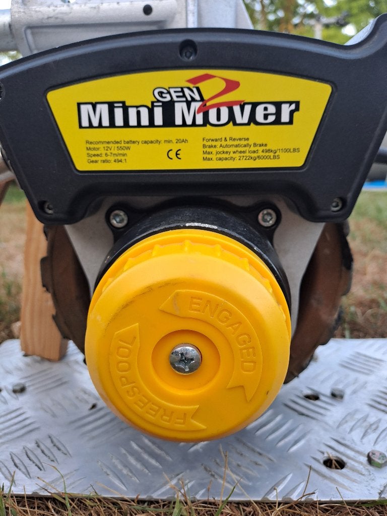 Mini Mover Gen2 – Voor caravan, aanhangwagen en boot, Auto diversen, Aanhangers en Bagagewagens, Ophalen, Zo goed als nieuw
