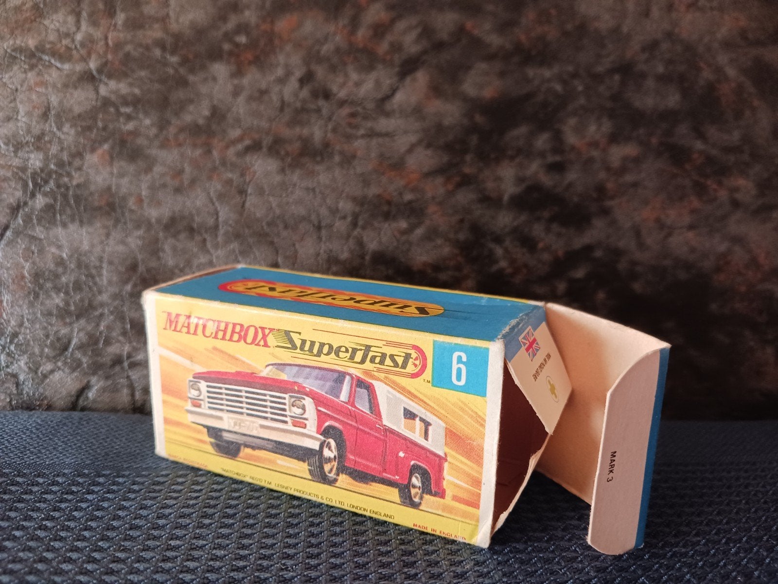 Matchbox  LEEG DOOSJE  Ford PICK-UP, Verzenden