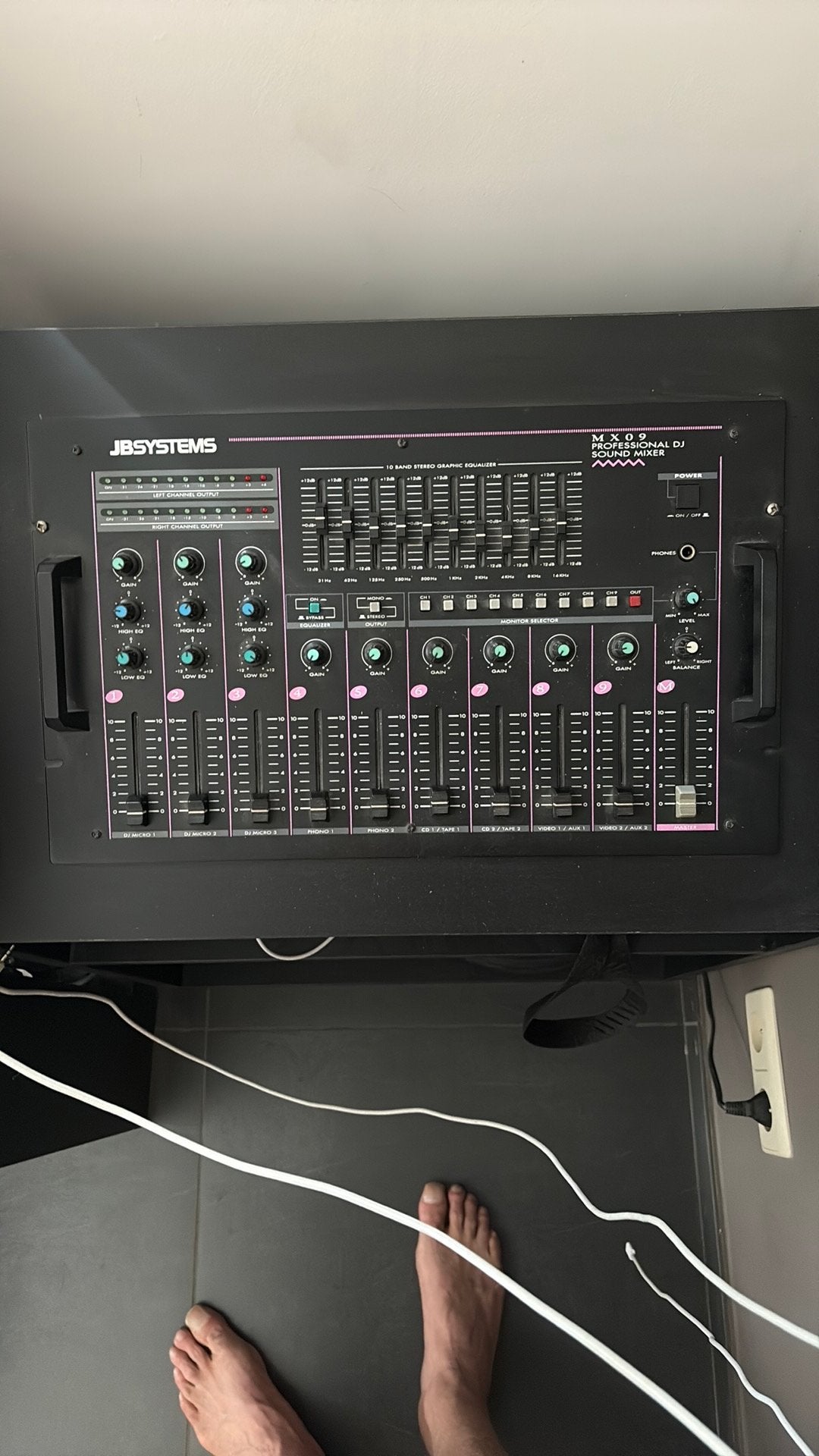 Mengpaneel jb systems, Ophalen, Zo goed als nieuw