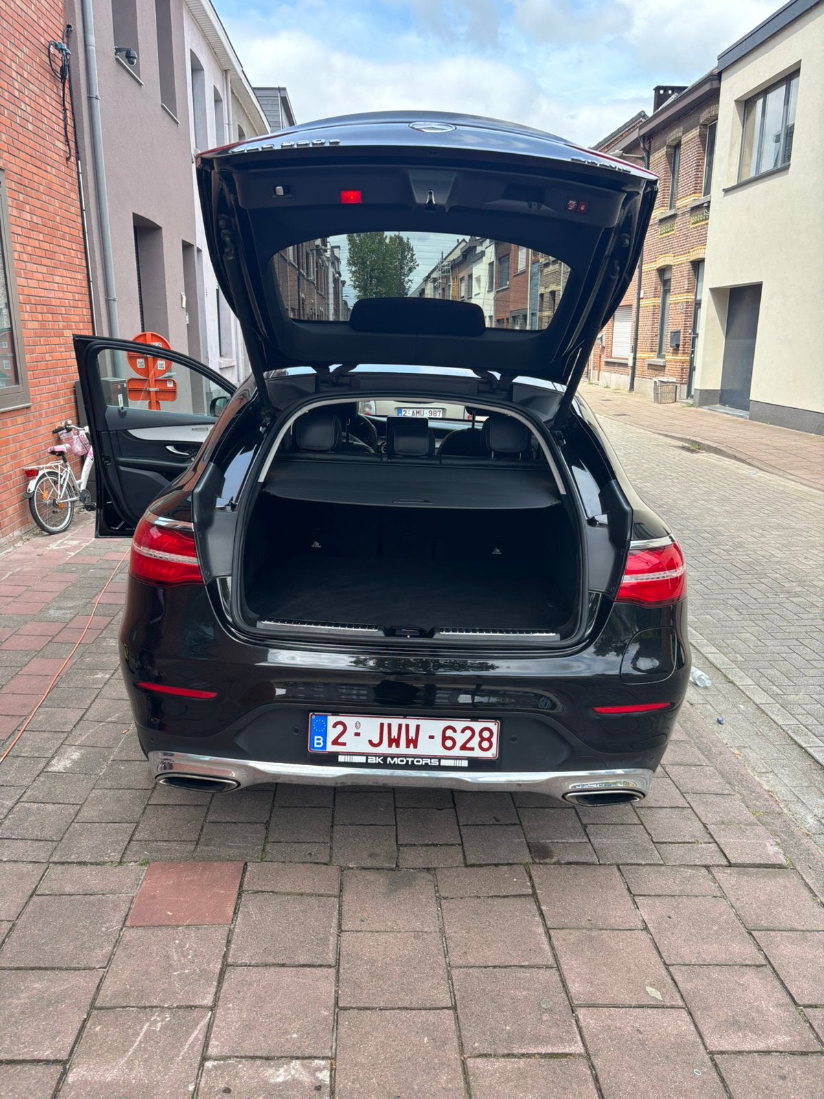 Mercedes GLC 350 Coupe Full option 4 Matic Plug in Hybride, Auto's, Mercedes-Benz, Automaat, Zwart, Leder, Vierwielaandrijving