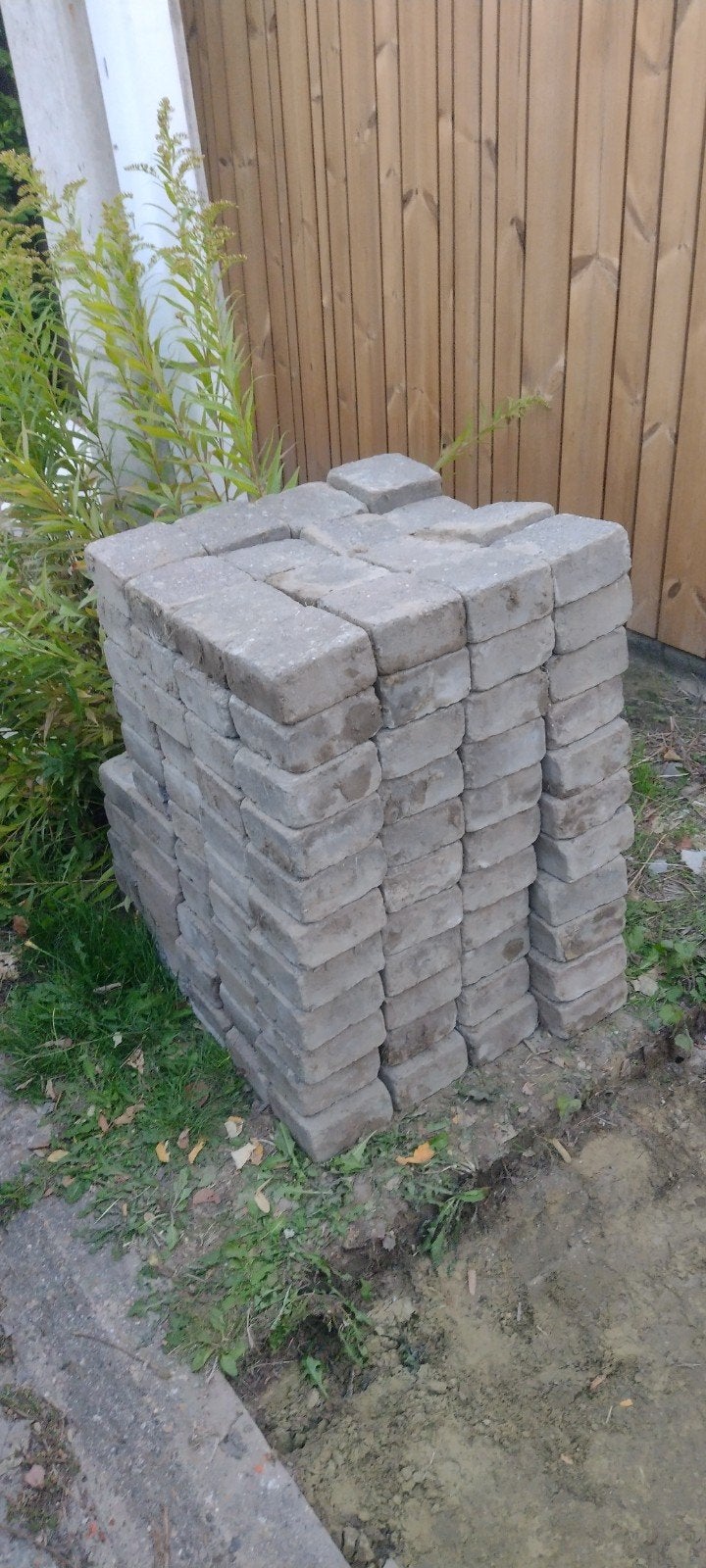 gratis betonklinkers, Jardin & Terrasse, Pavé & Dalles, Enlèvement