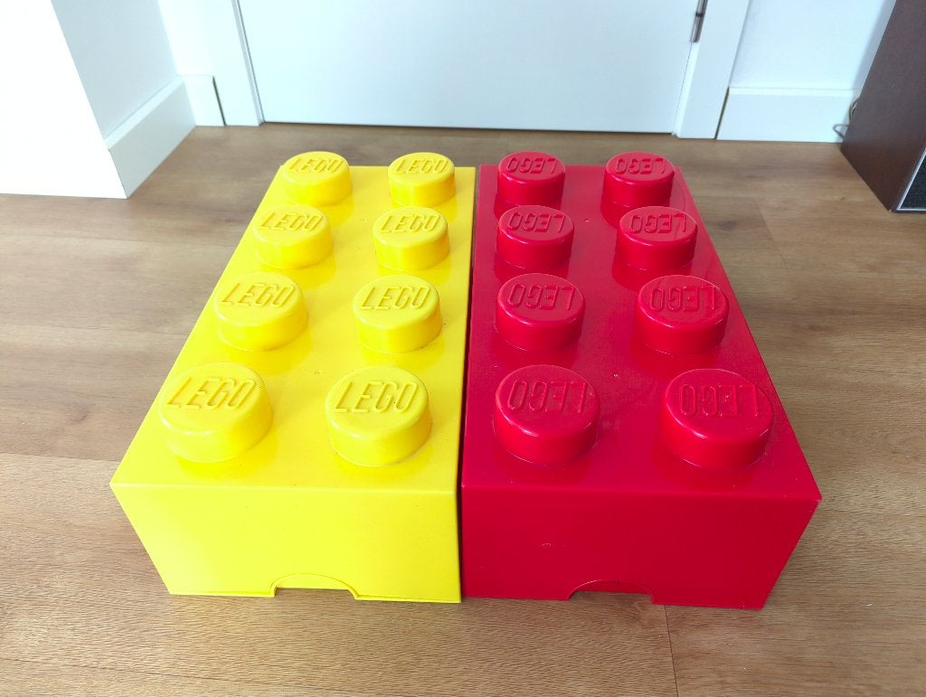 Lego opbergdozen, Ophalen, Gebruikt, Overige thema's, Lego