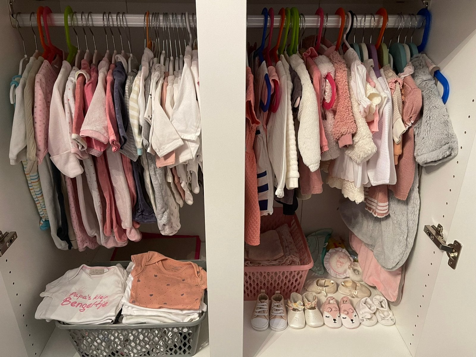 Grand lot de vêtements  de 0 à 12 mois  petite fille, Enlèvement, Comme neuf, Taille 50