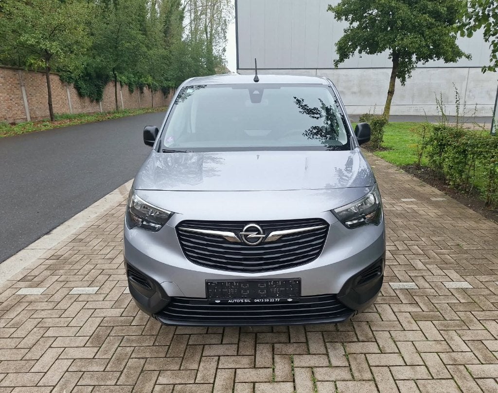 Opel Combo 1.2i | 37.000km | topstaat, Autos, Argent ou Gris, Achat, Euro 6, 2 places
