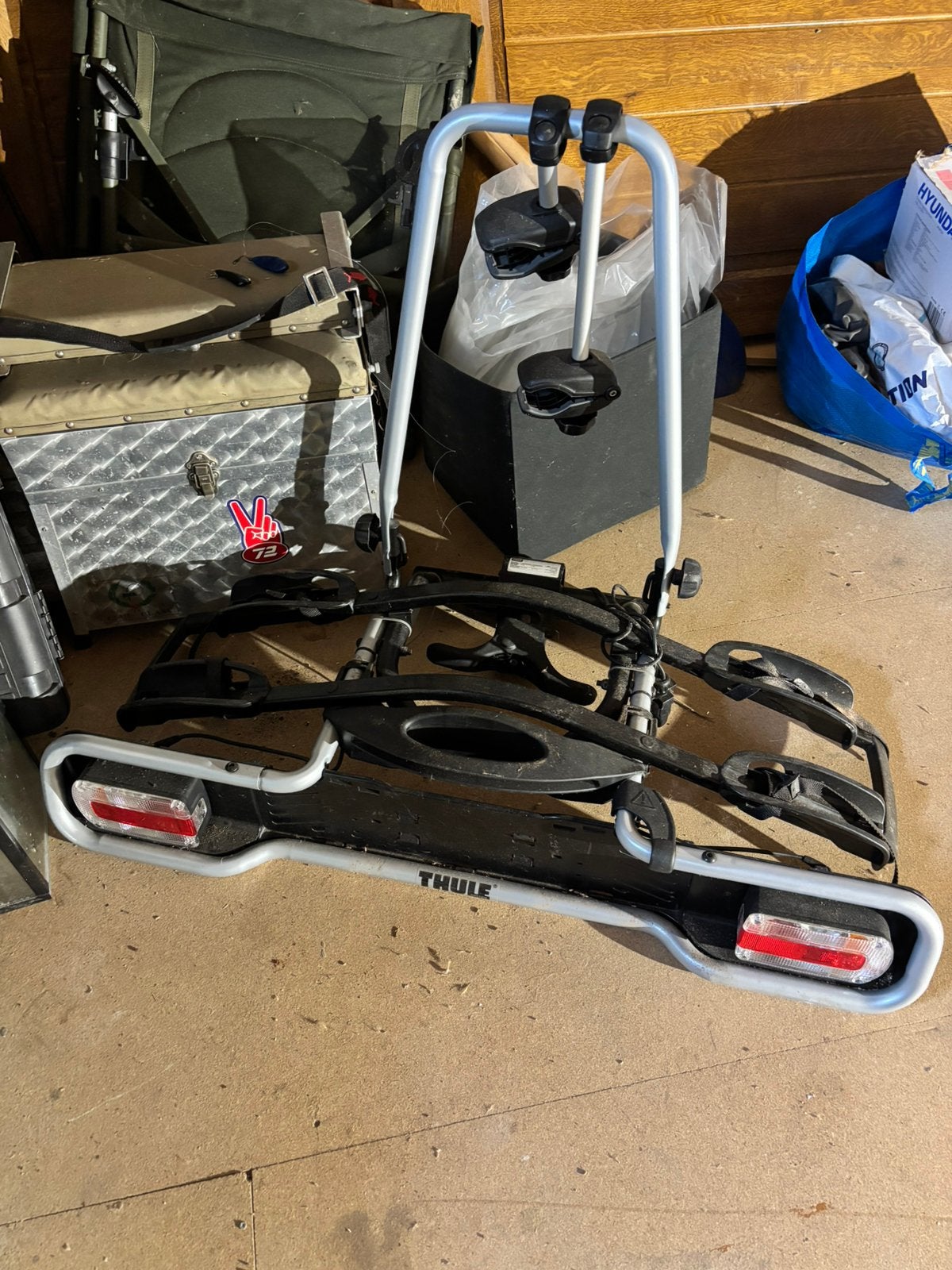 Fietsdrager thule te koop ., Auto diversen, Fietsendragers, Ophalen, Zo goed als nieuw