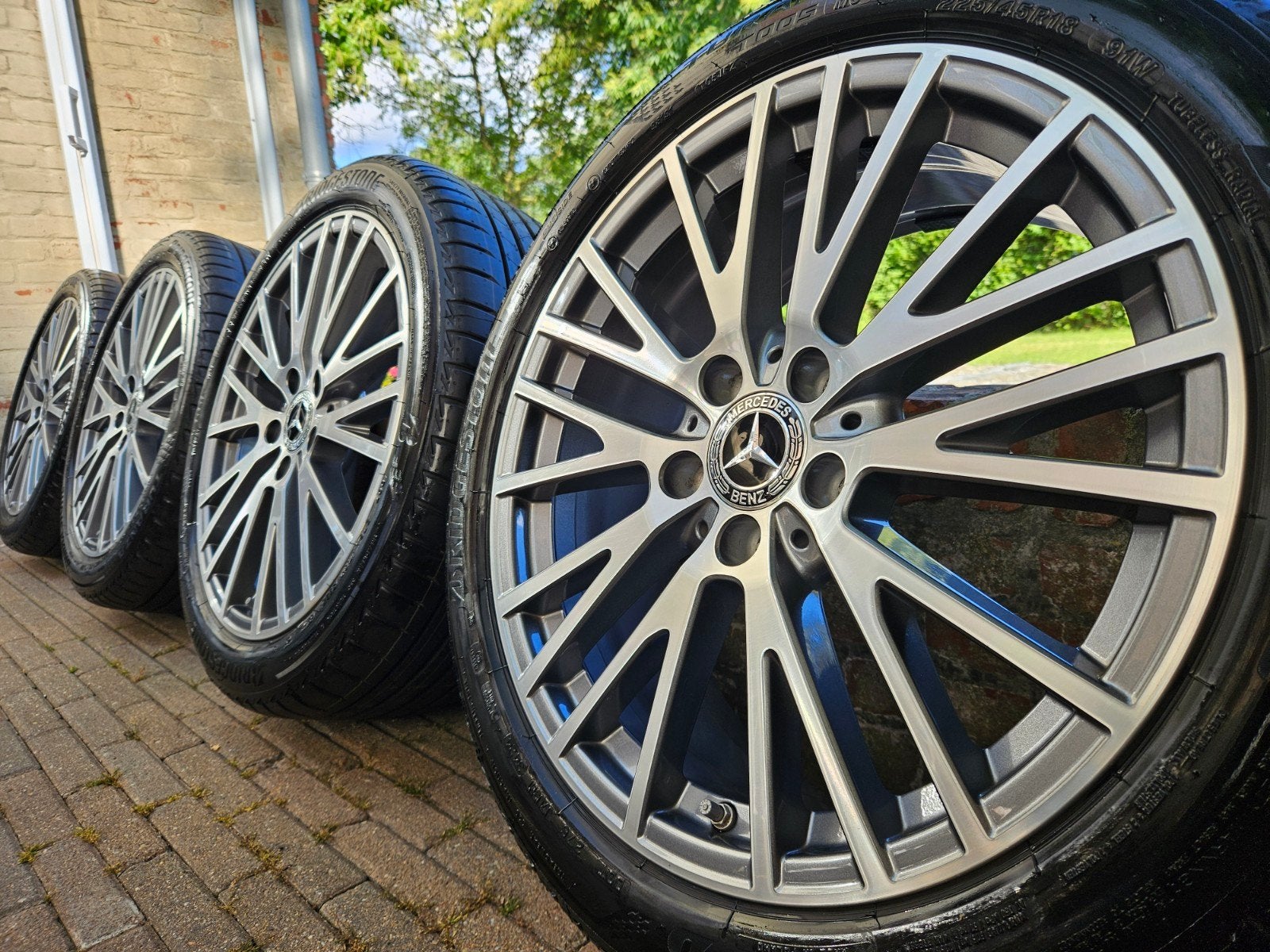 18" Mercedes A B CLA Classe W177 W247 C118 kit été Neufs!, Autos : Pièces & Accessoires, Pneus & Jantes, Pneus et Jantes, Enlèvement ou Envoi