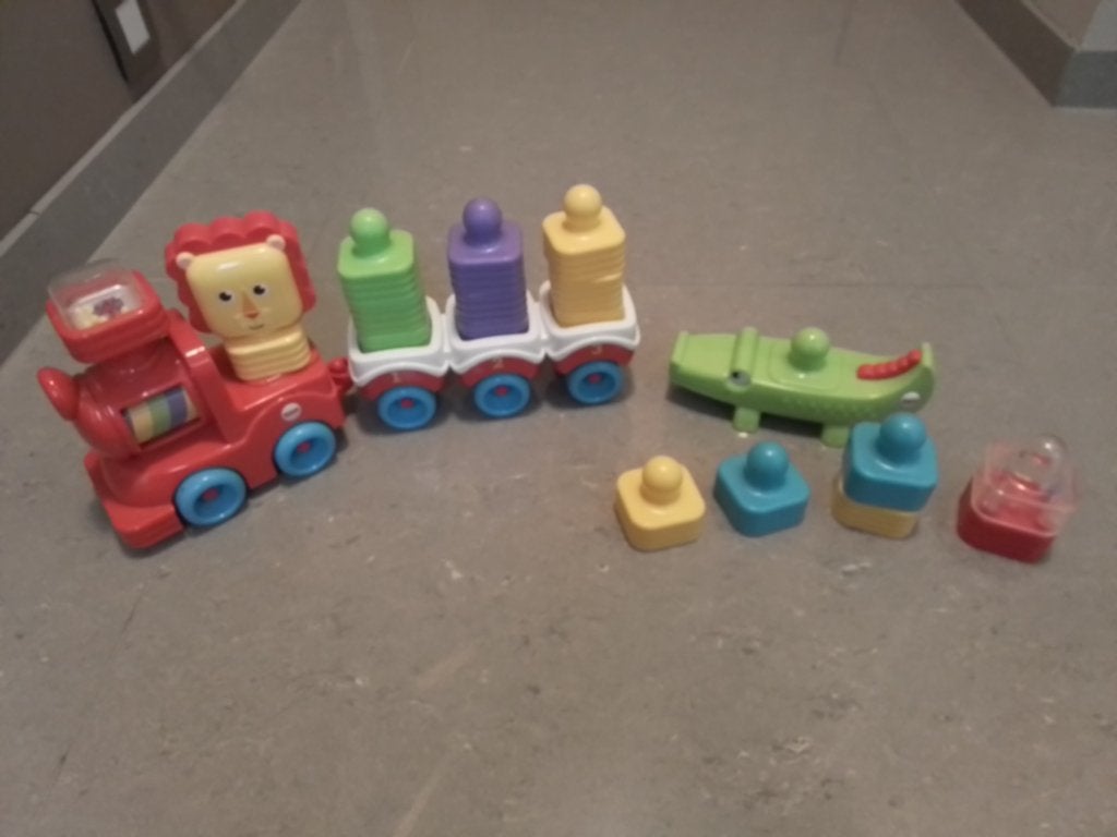 Set Fisher Price Trein en Krokodil, Enlèvement, Comme neuf