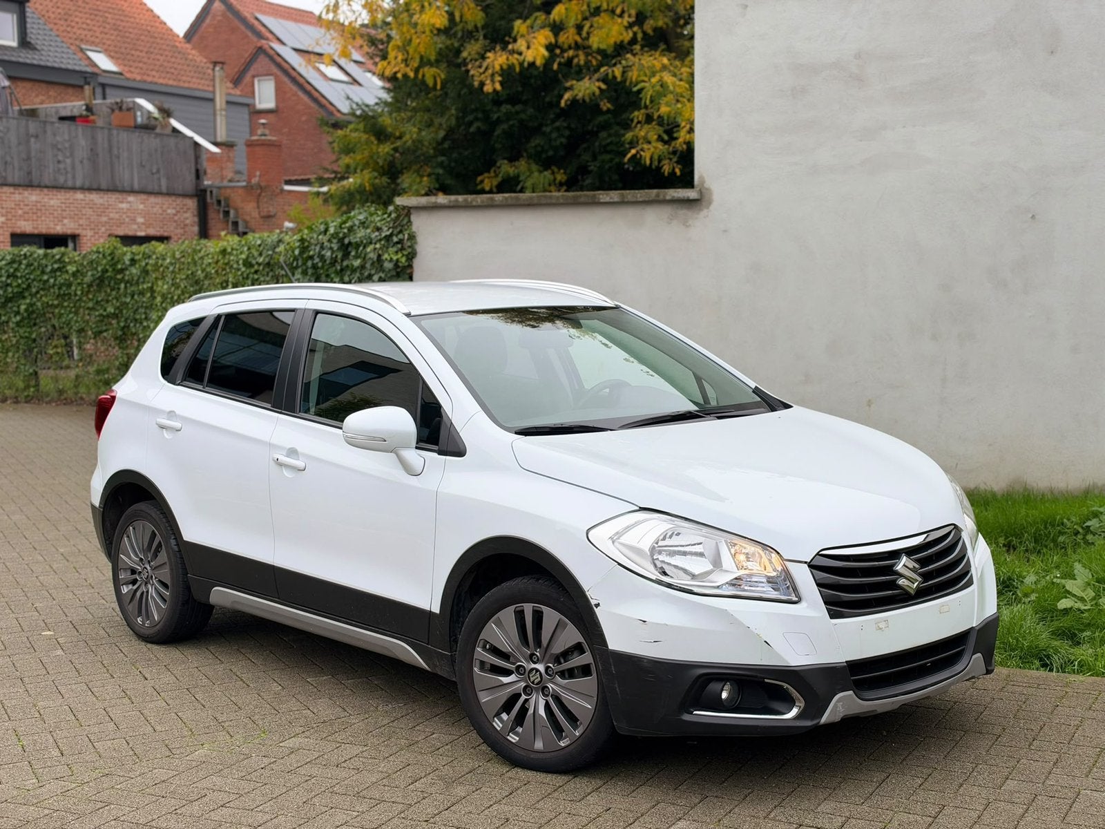 Suzuki S-Cross SX4 1.6i 2016 049.000 km’s Manueel 88kW, Auto's, Stof, Wit, Handgeschakeld, 5 deurs