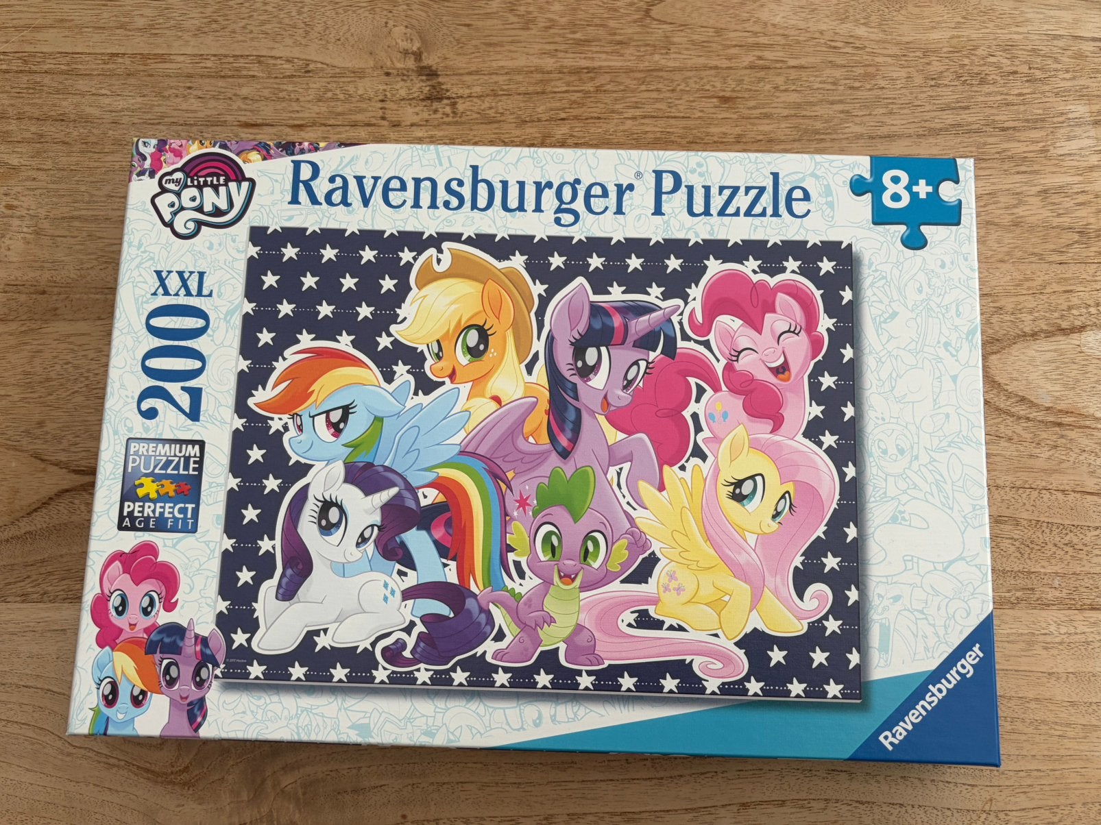 Puzzel - Ravensburger - 200 stukken - My little pony, Enlèvement ou Envoi, Plus de 50 pièces, Comme neuf, 6 ans ou plus