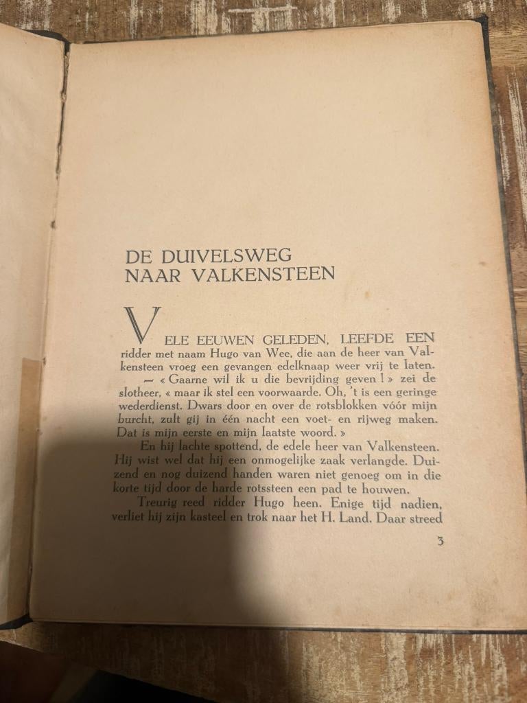 De Duivelsweg naar Valkensteen - L. Bechstein, Boeken, Gelezen, 5 of 6 jaar, Fictie algemeen, Jongen of Meisje