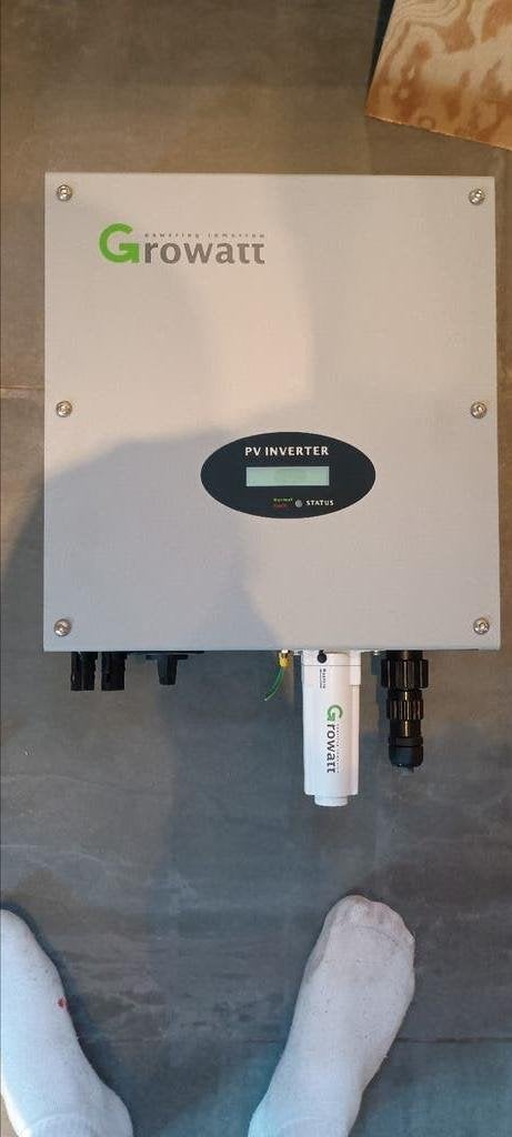 Growatt 2500MTL-S   zonnepaneel omvormer, Doe-het-zelf en Bouw, Zonnepanelen en Toebehoren, Ophalen, Zo goed als nieuw, Overige typen
