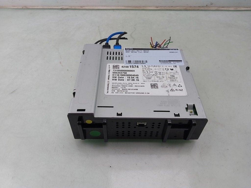 ORDINATEUR MULTIMEDIA Opel Astra K (01-2015/12-2022), Utilisé, Opel