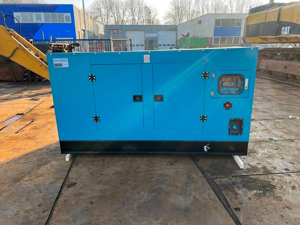 Ricardo 100kva (80KW) silent generator 3 phase 50hz 400v