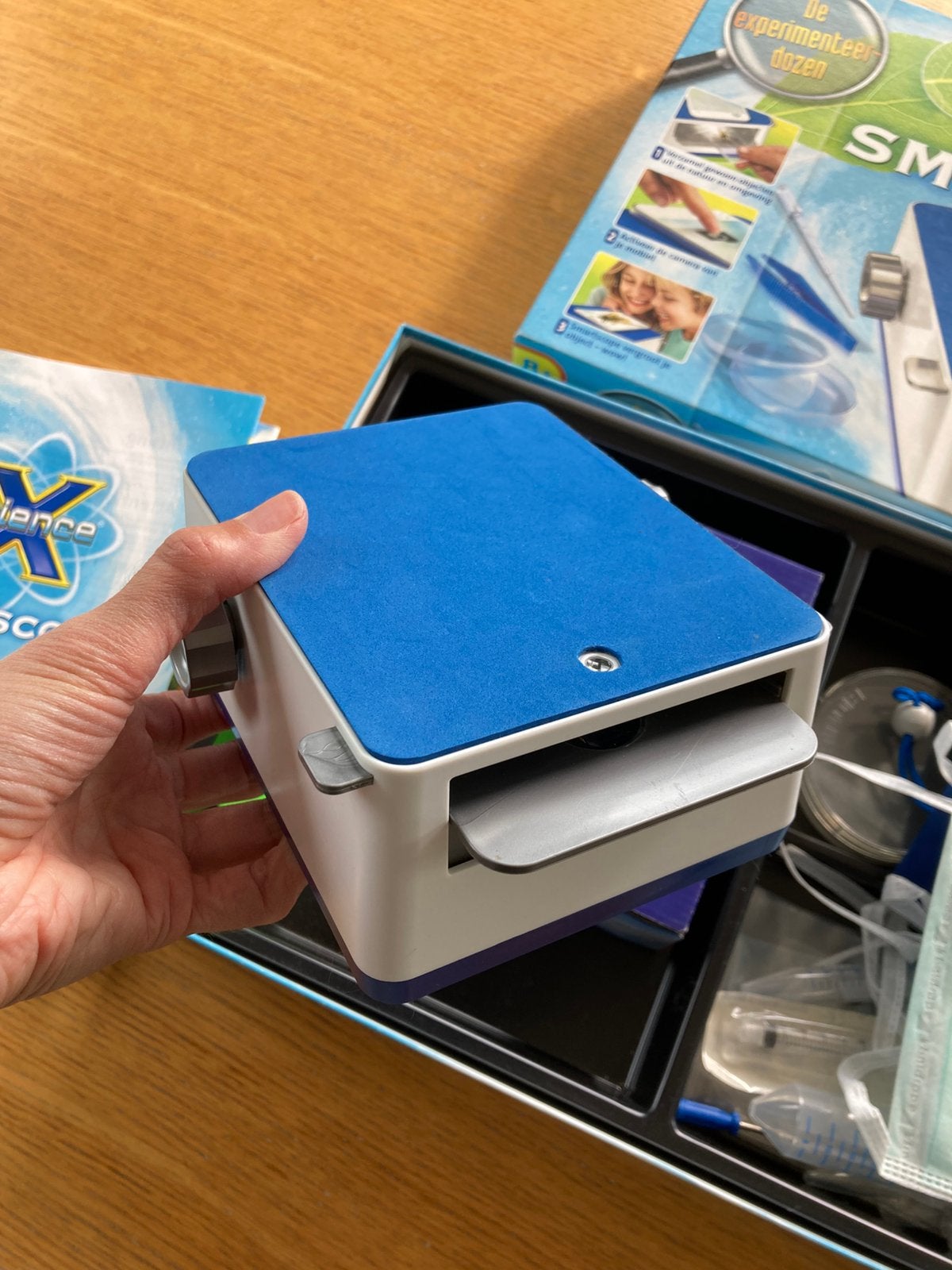 Smartscope microscoop voor smartphone/tablet, Ophalen, Zo goed als nieuw