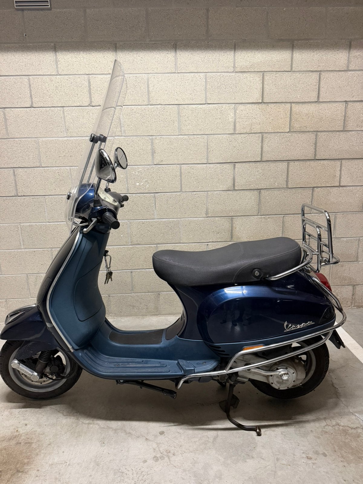 Vespa LX50, Ophalen