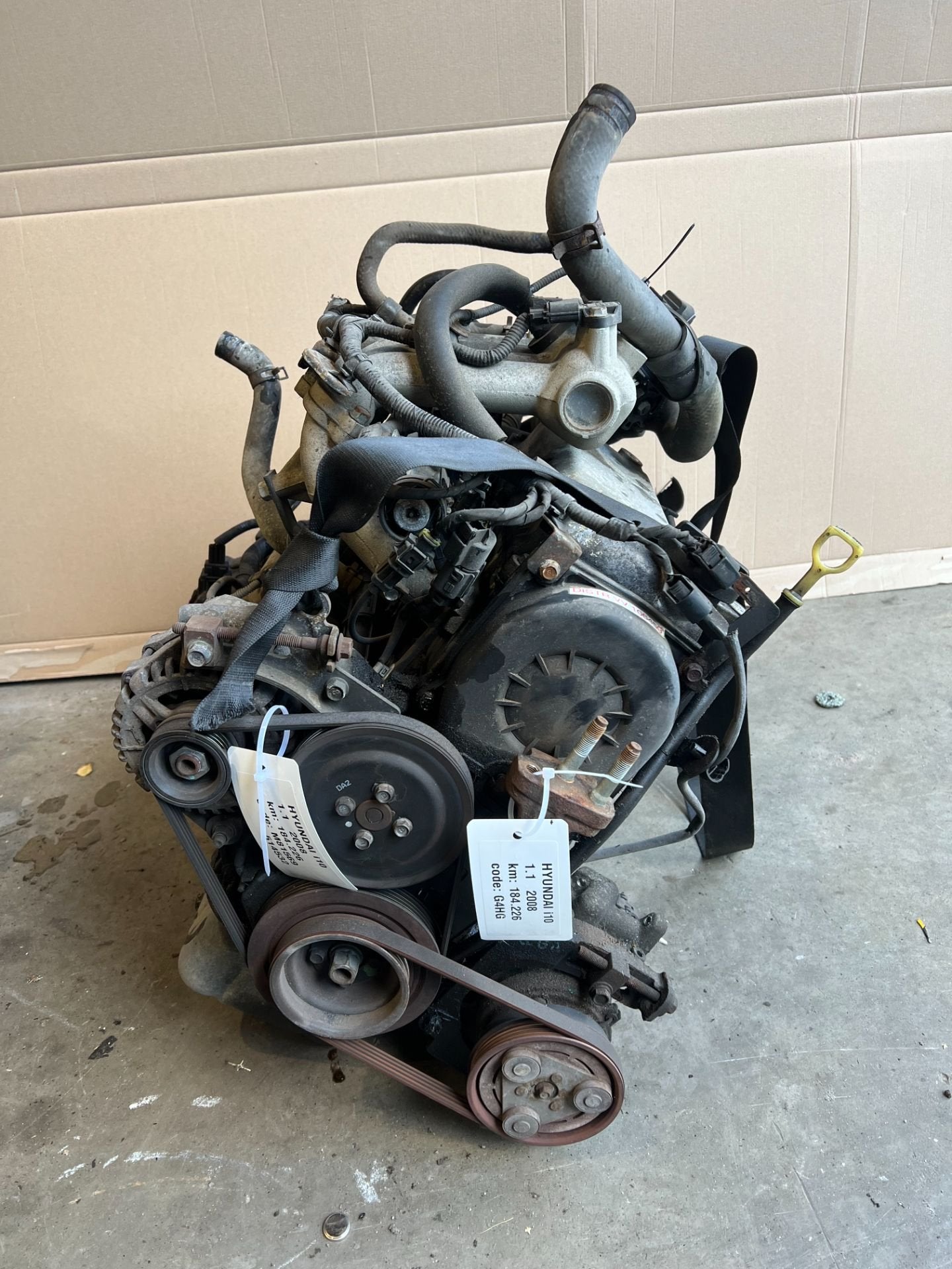 HYUNDAI I10 1.1 Motorblok motor G4HG ENGINE Moteur, Heolleung-ro 12
06797  Seoul, Info@hyundai.com, Utilisé, Hyundai