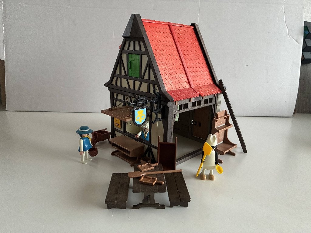 Playmobil Boulangerie médiévale (3441) - Lot E3, Enfants & Bébés, Historique, Enlèvement ou Envoi, Bâtiment, Kit complet