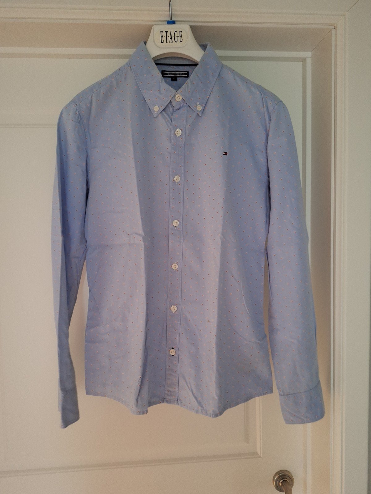 Hemdje Tommy Hillfiger maat 164, Gebruikt, Overhemd of Blouse, Ophalen of Verzenden, Tommy Hilfiger