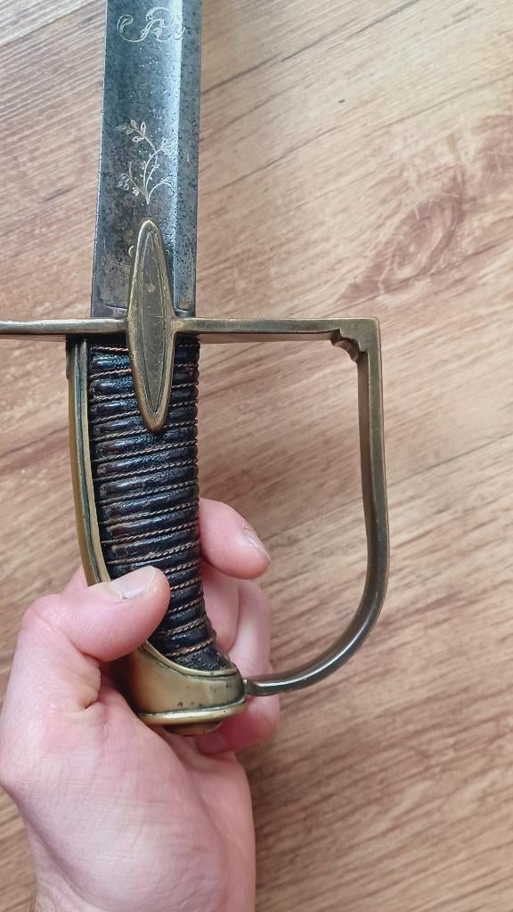 Rare sabre hussard royaume de Sardaigne, Enlèvement ou Envoi, Armée de terre, Épée ou sabre