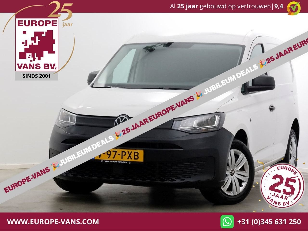 Volkswagen Caddy Cargo 2.0 TDI Airco/CarPlay/Cruise Control, Achat, 129 g/km, Entreprise, Diesel
