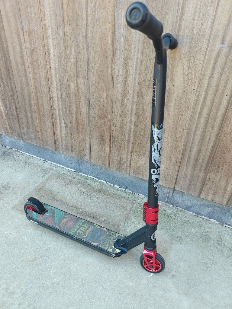 STEP scooter MF 1.8 zwart/rood, Ophalen, Gebruikt