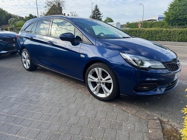 Opel Astra ST 1.5d ULTIMATE 2021 AUTOMAAT 12M GARANTIE LED, Autos, Opel, Cuir, Achat, Euro 6, Entreprise