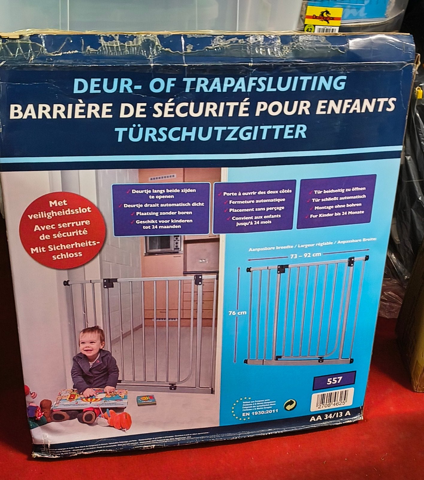Deur- of trapafsluiting, Ophalen, Gebruikt