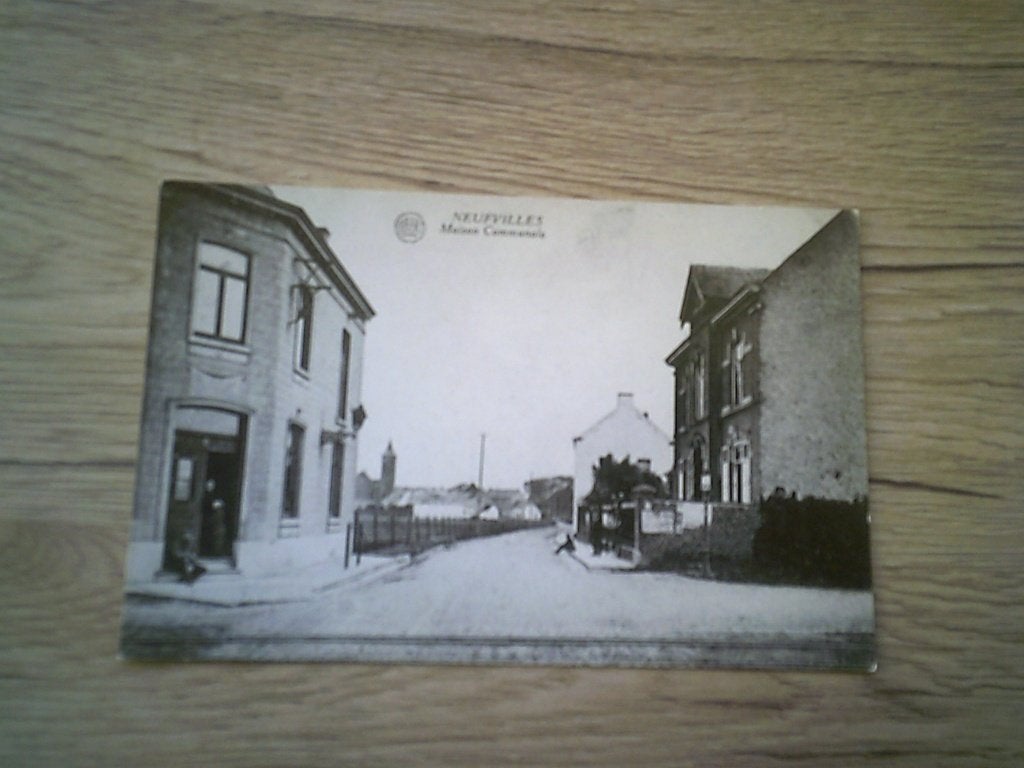NEUFVILLES: Maison Communale - Replica, Enlèvement ou Envoi, 1960 à 1980, Non affranchie, Hainaut