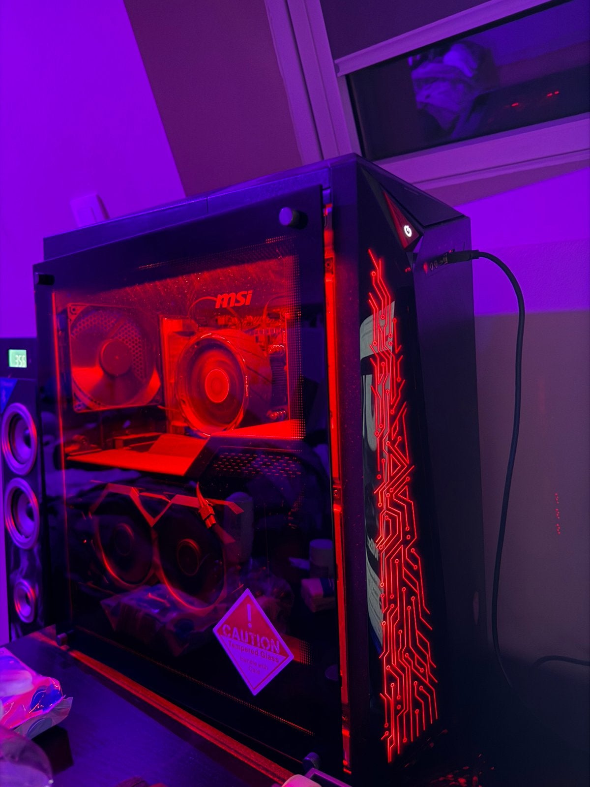 Gaming msi pc, asus tuf gaming monior, Ophalen, Zo goed als nieuw, Gaming, SSD