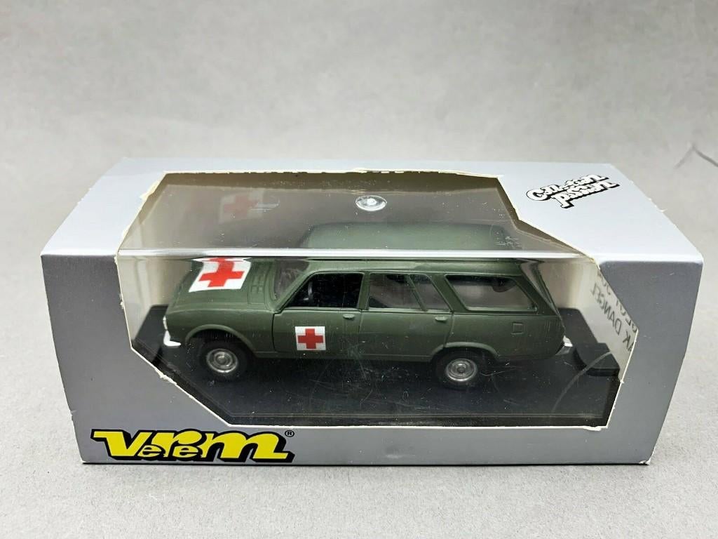 PEUGEOT 504 4x4 DANGEL Ambulance Militaire 1/43 VEREM Neuve, Enlèvement ou Envoi, Neuf, Voiture, Solido