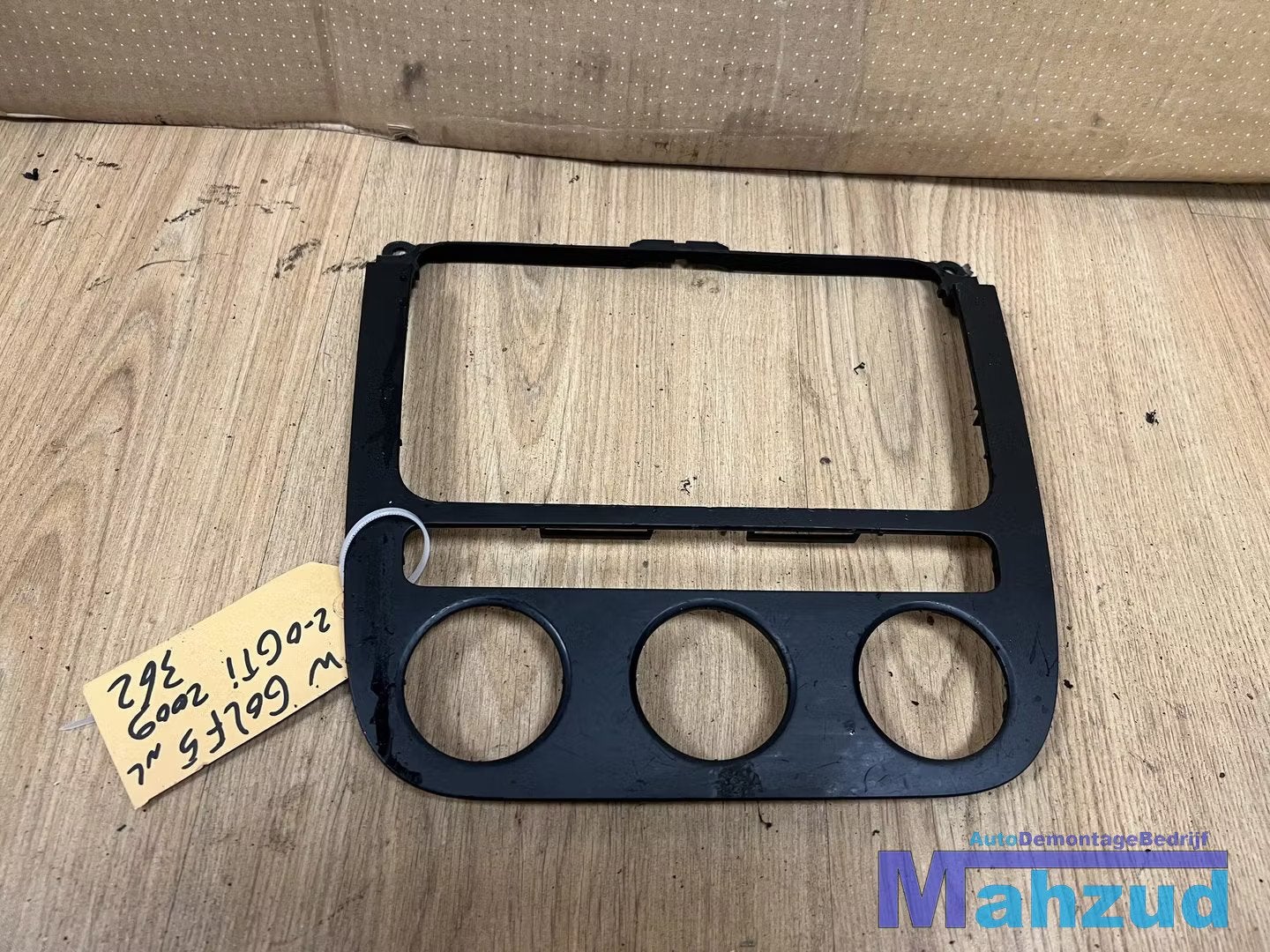 VW GOLF 5 Middenconsole radio frame 2003-2009, Auto-onderdelen, Gebruikt, Volkswagen, Volkswagen AG, Vw@volkswagen.de