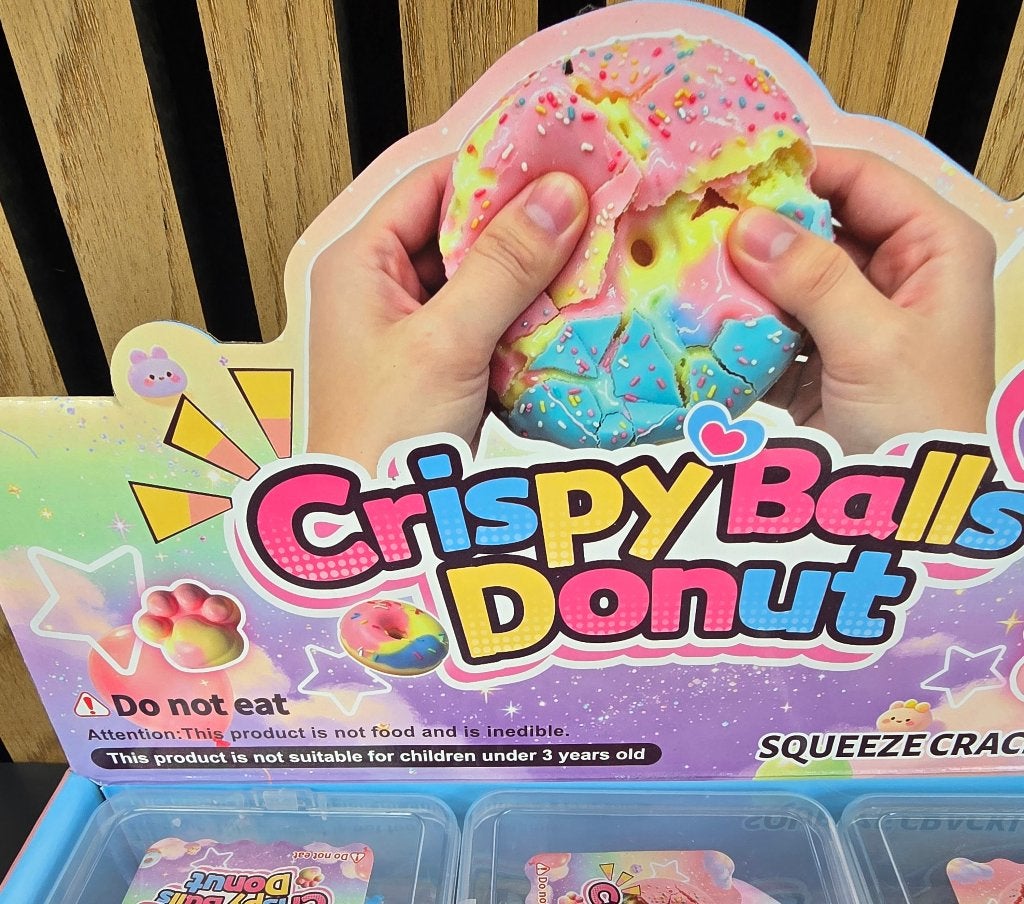 Donut crisp squeezy, Ophalen, Nieuw, Ontdekken