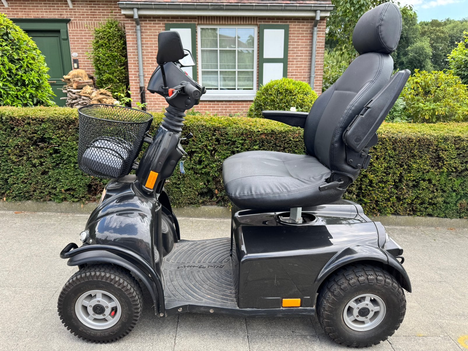 Voiturette électrique Mini crosser Scootmobiel parfait état, Enlèvement ou Envoi, Pliant, Comme neuf, Fauteuil roulant électrique