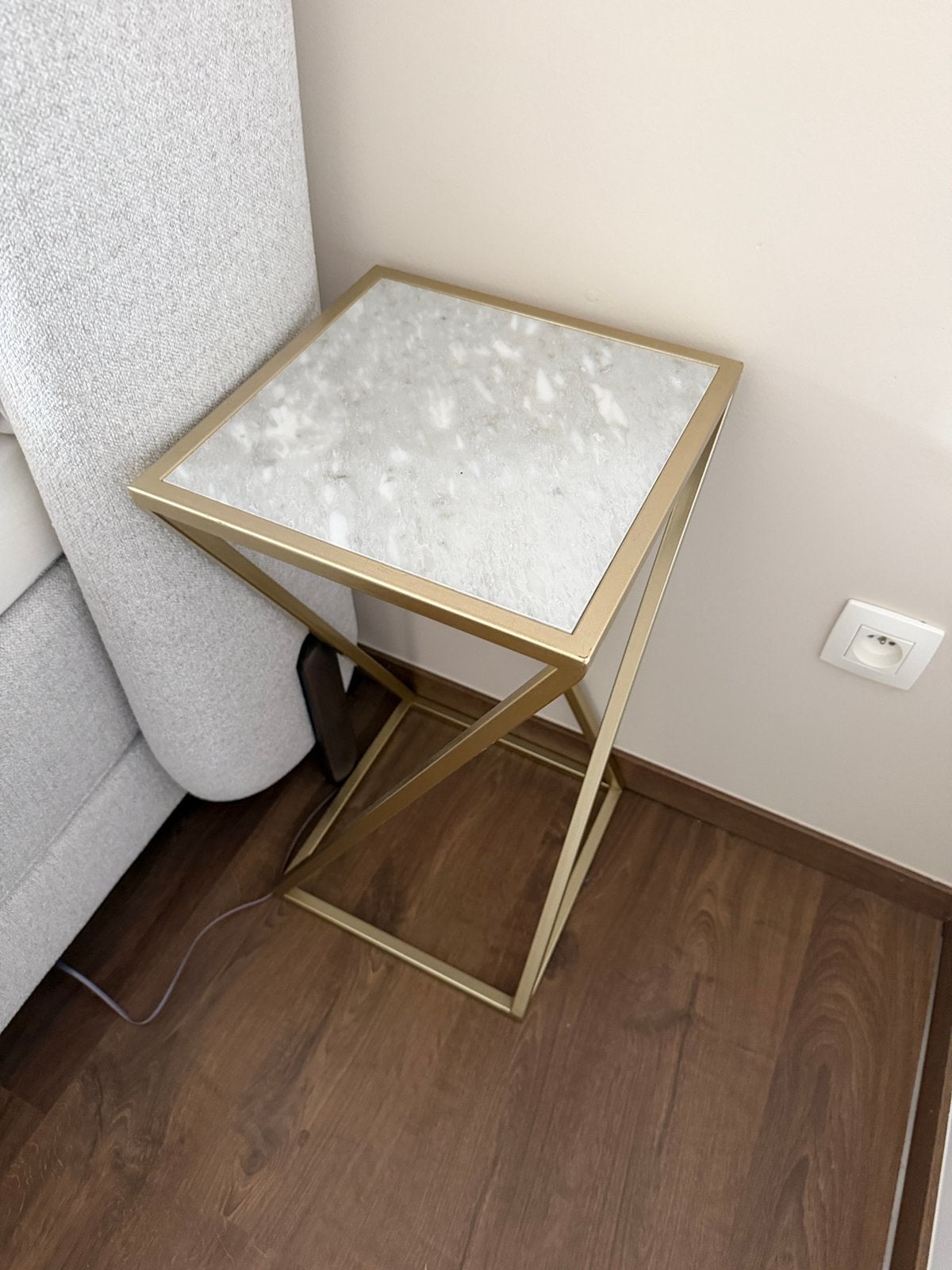 Bijzettafel / nachtkastje 2 stuks, Ophalen, Zo goed als nieuw