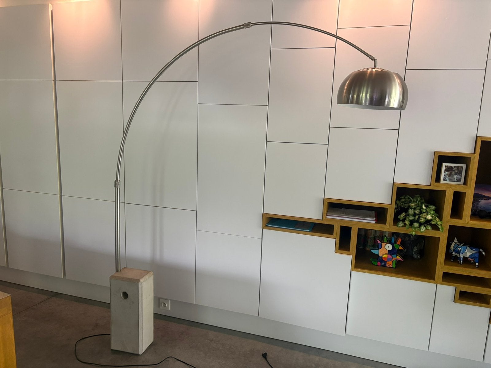 Lampe design, Enlèvement, Utilisé, 200 cm ou plus, Métal