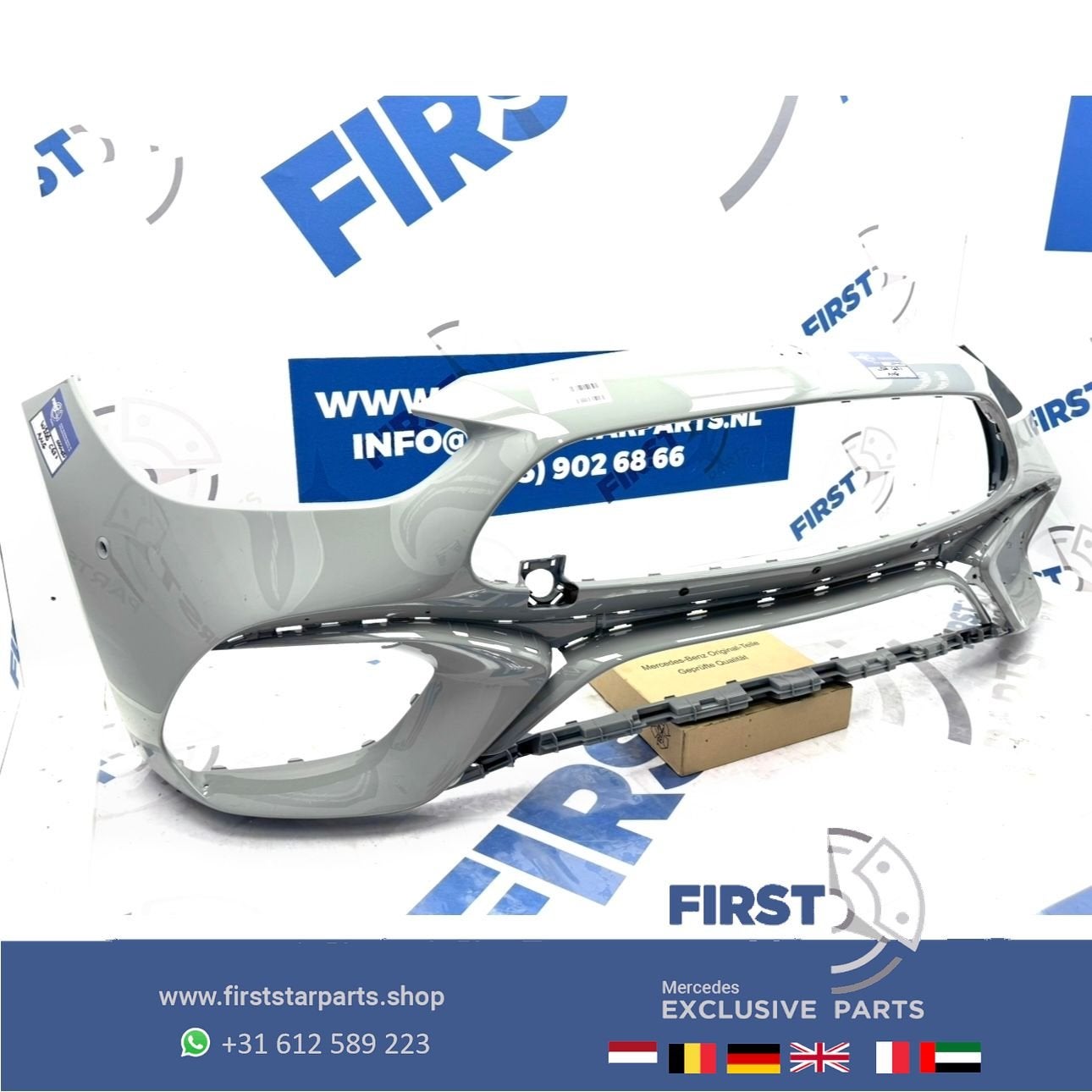 A2068859401 W206 C63 AMG BUMPER C KLASSE C63s AERO VOORBUMPE, Gebruikt, -, Voor, Ophalen of Verzenden