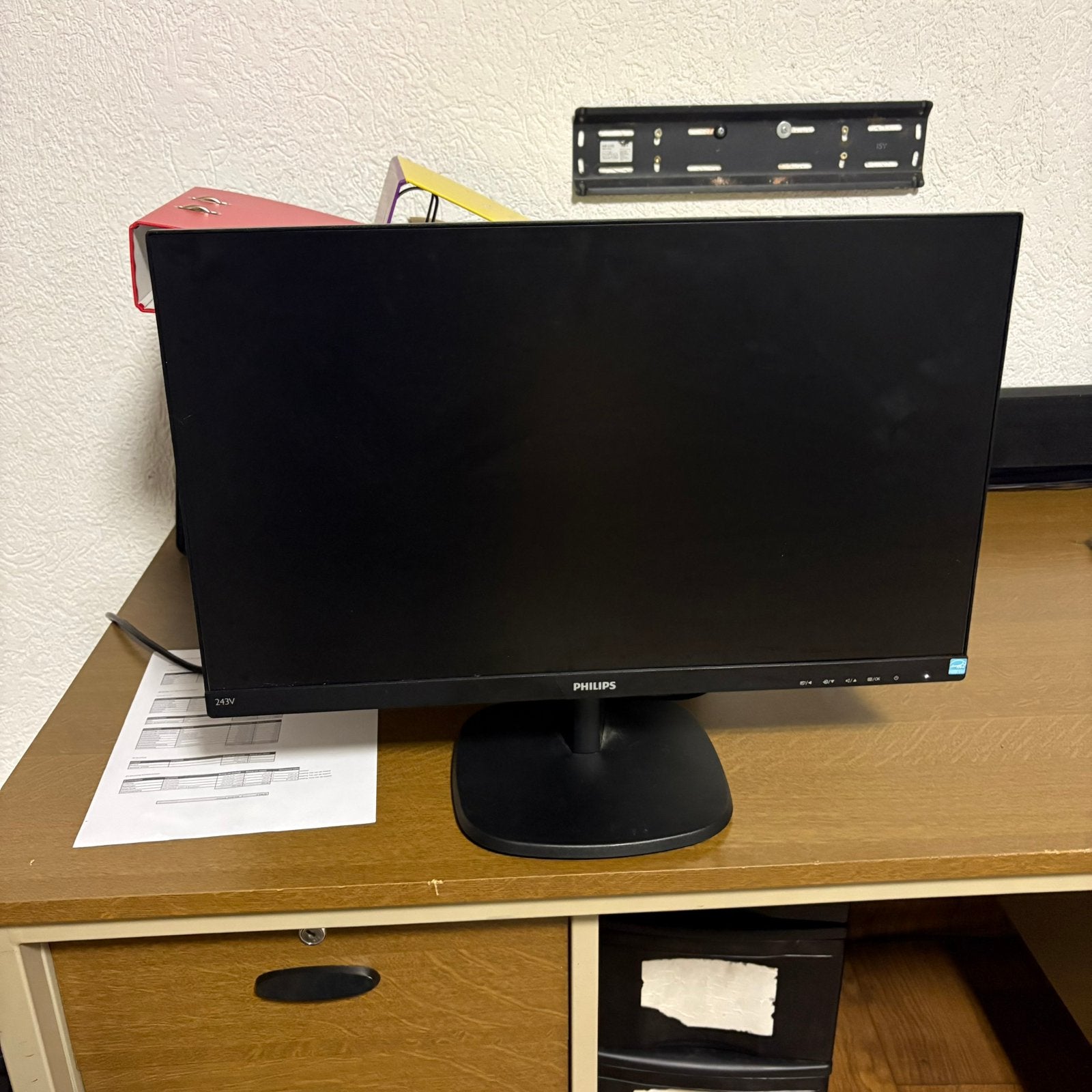 Philips monitor 75hz 24 inch 2017, Computers en Software, Ophalen, DVI, IPS, Full HD
