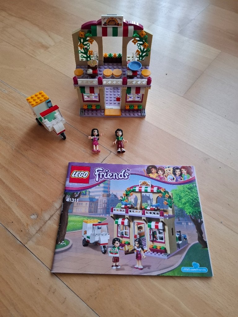 41311 Heartlake Pizzeria — complet + livret, Enfants & Bébés, Jouets | Duplo & Lego, Comme neuf, Lego, Ensemble complet, Complet