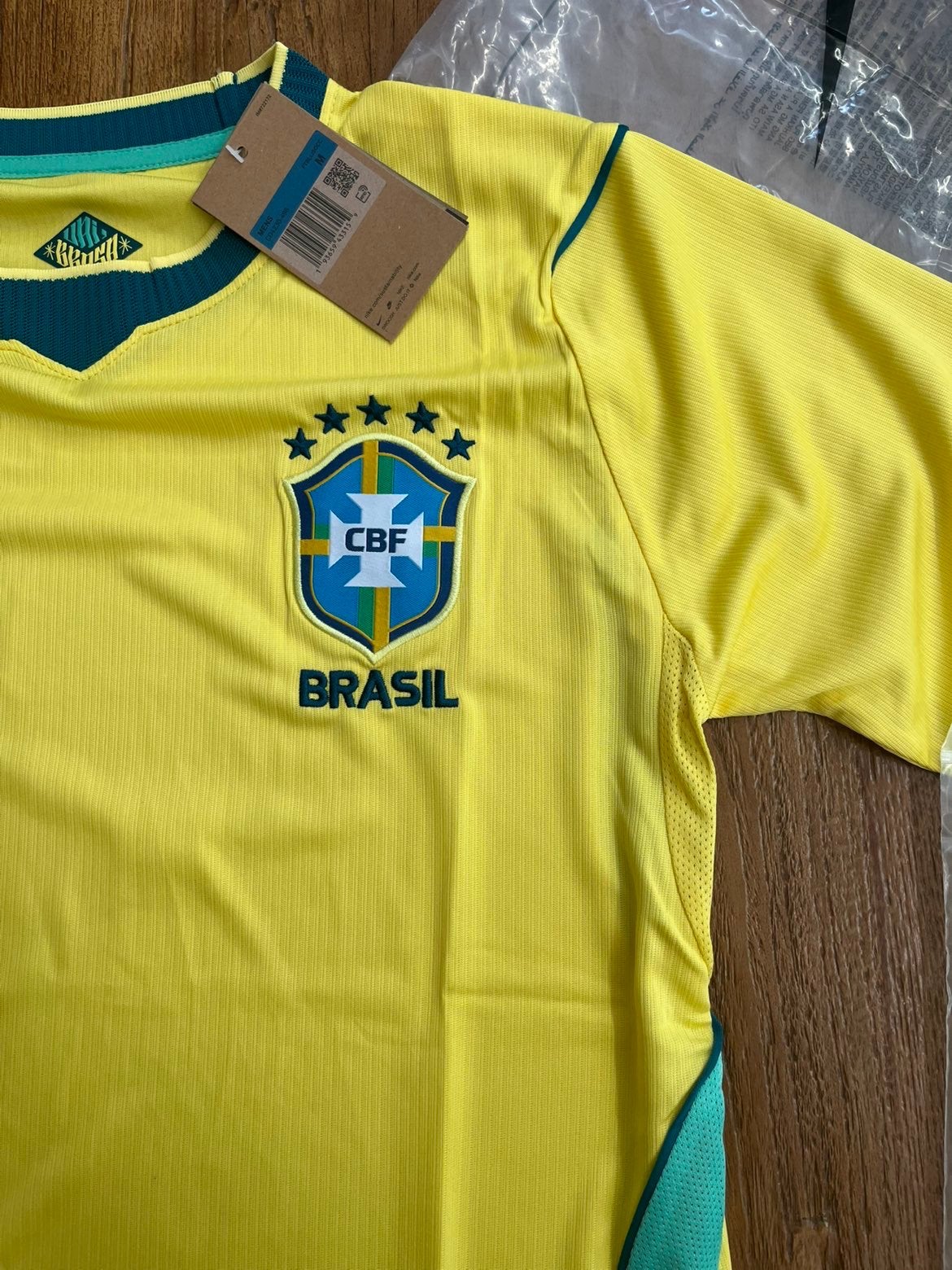 Maillot de football 26 du Brésil taille M, Taille M, Enlèvement ou Envoi, Neuf, Maillot
