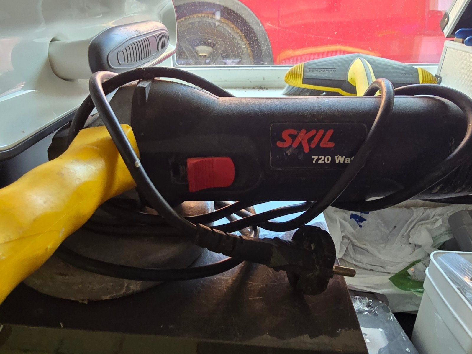 slijptol skill, Ophalen of Verzenden, Gebruikt, 700 tot 1000 watt, Haakse handslijpmachine