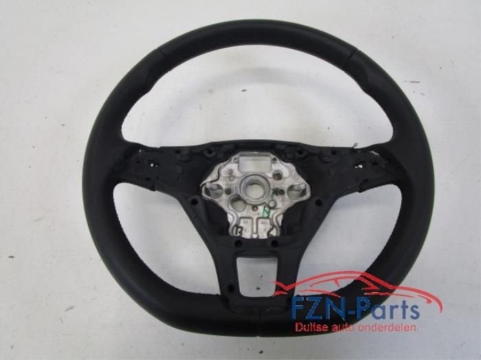 VW Golf 7 Stuur + F1 Kaal Leer Leder Leren, Ophalen of Verzenden, Gebruikt